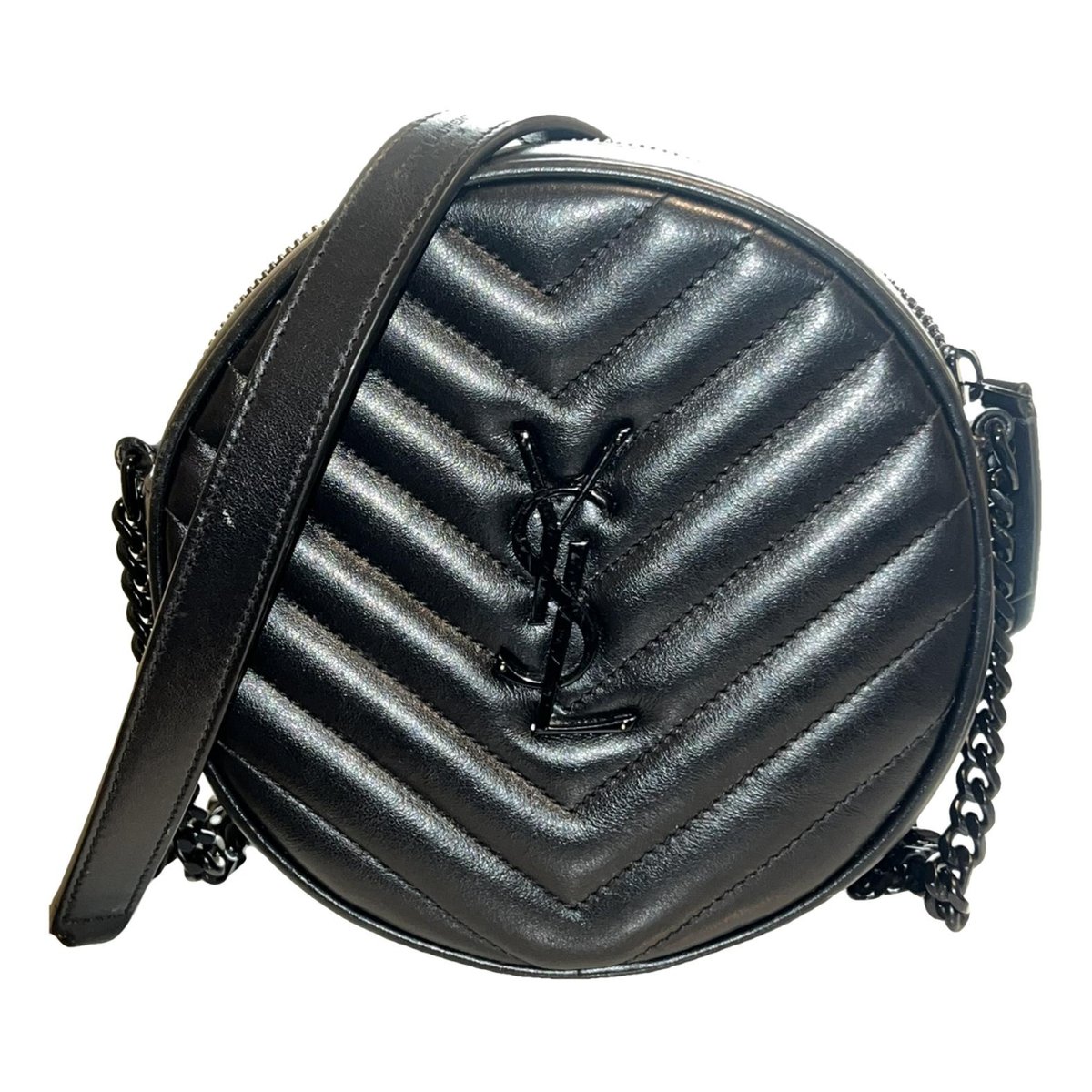 Vinyle leather crossbody bag
