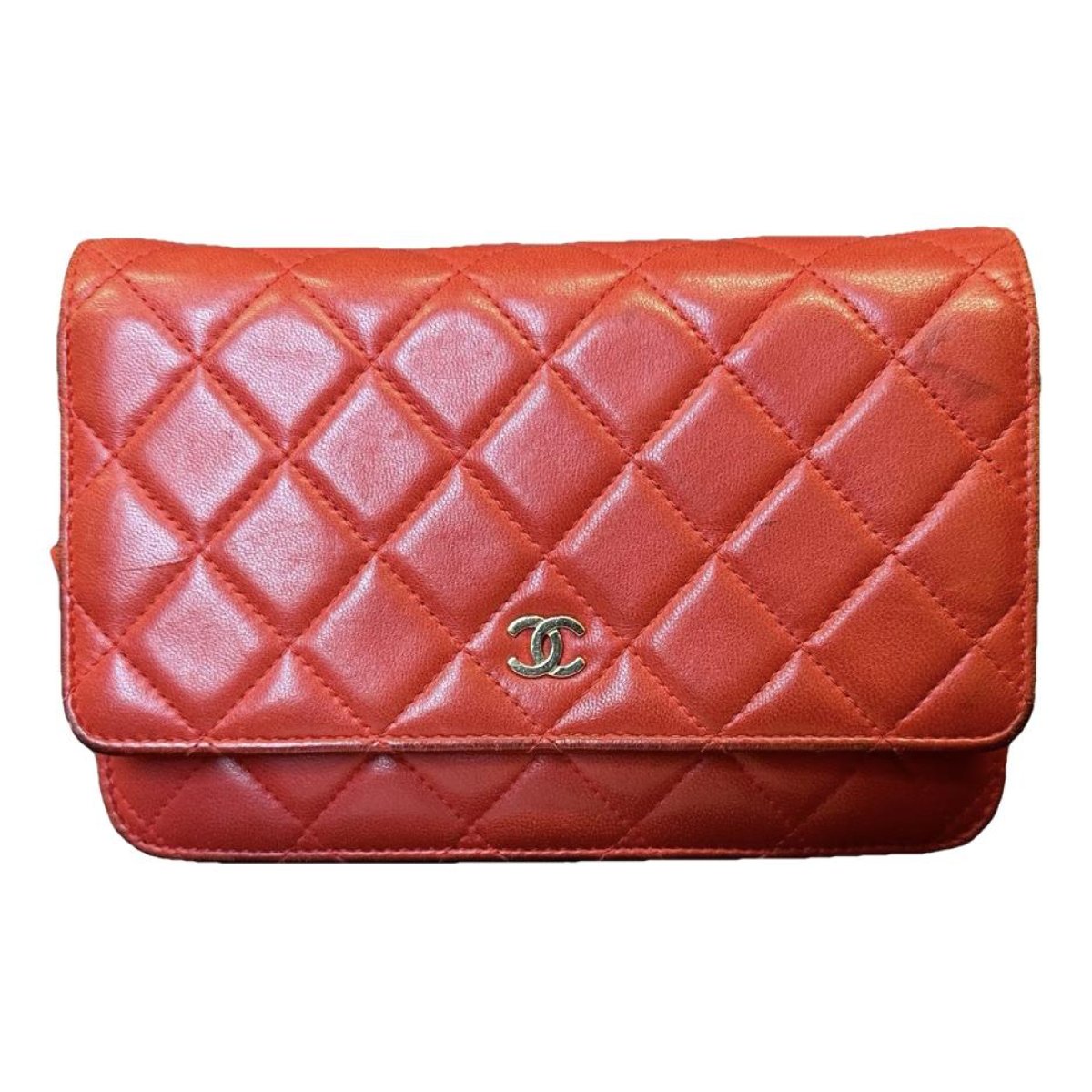 Wallet On Chain Timeless/Classique leather crossbody bag