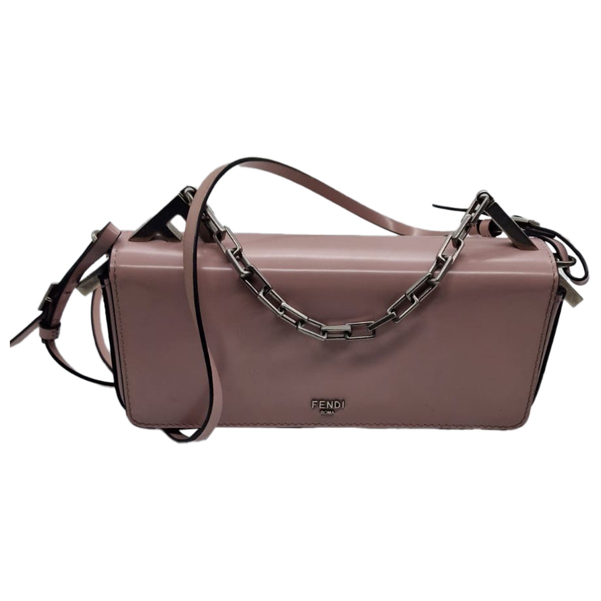First leather crossbody bag