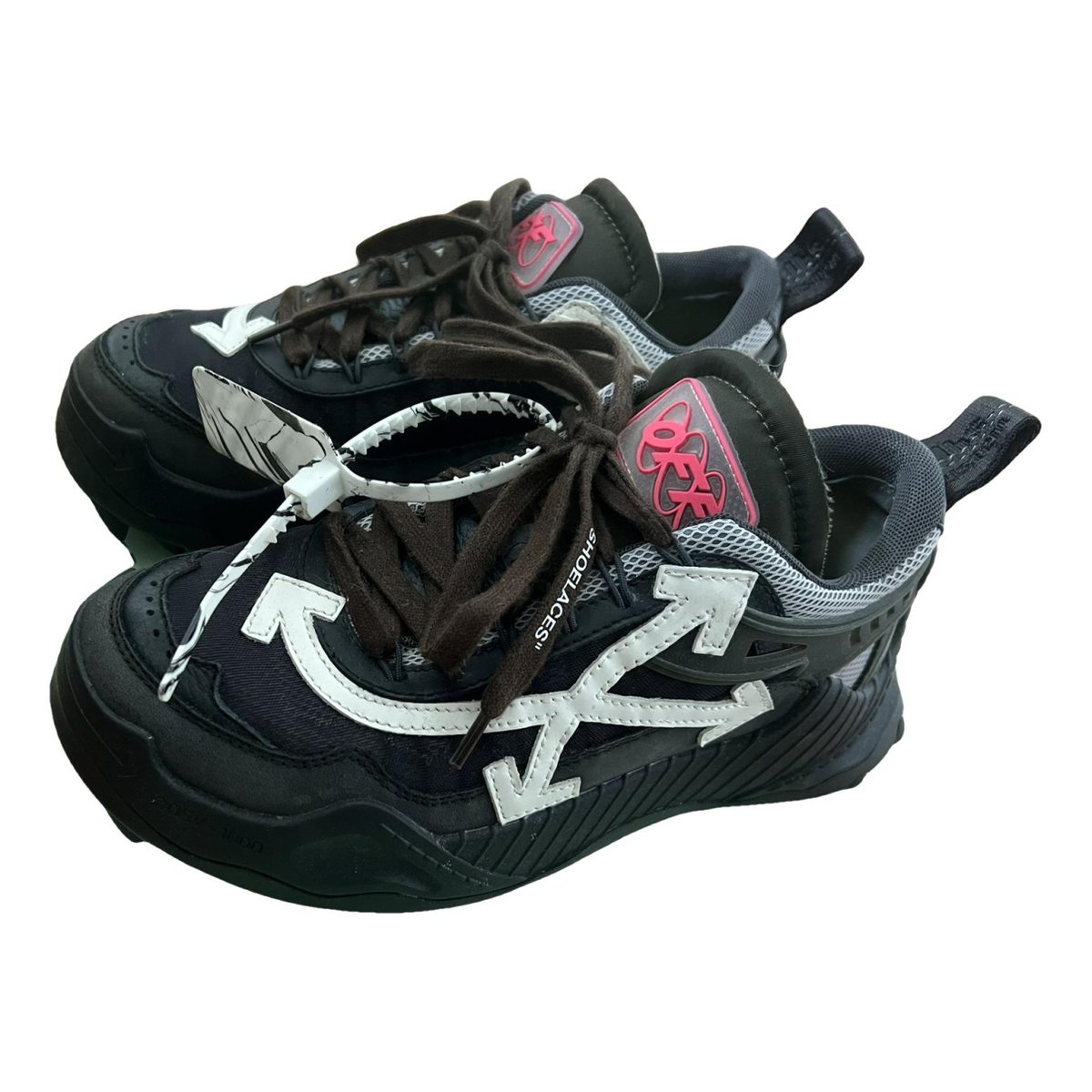 Odsy-1000 leather trainers