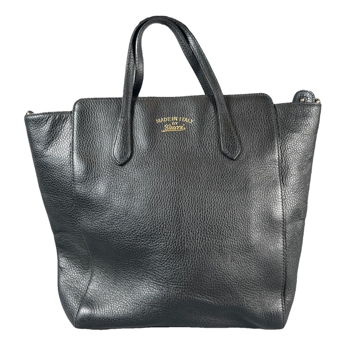 Swing leather tote