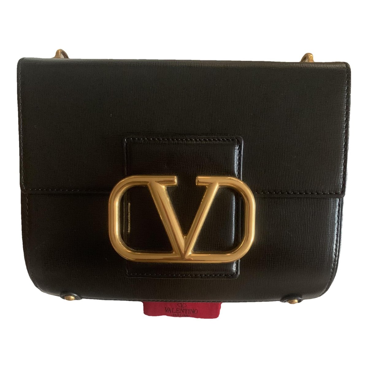 Stud Sign leather crossbody bag