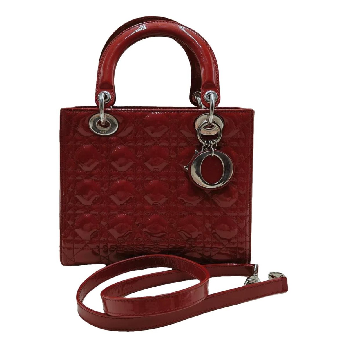 Lady Dior leather handbag