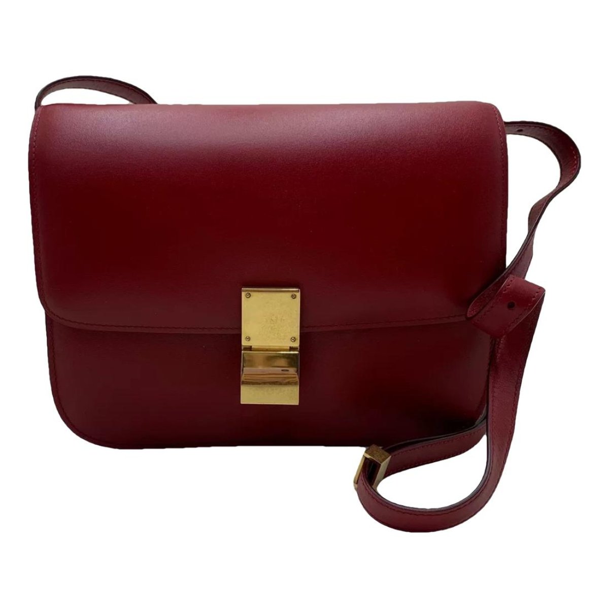 Classic leather crossbody bag