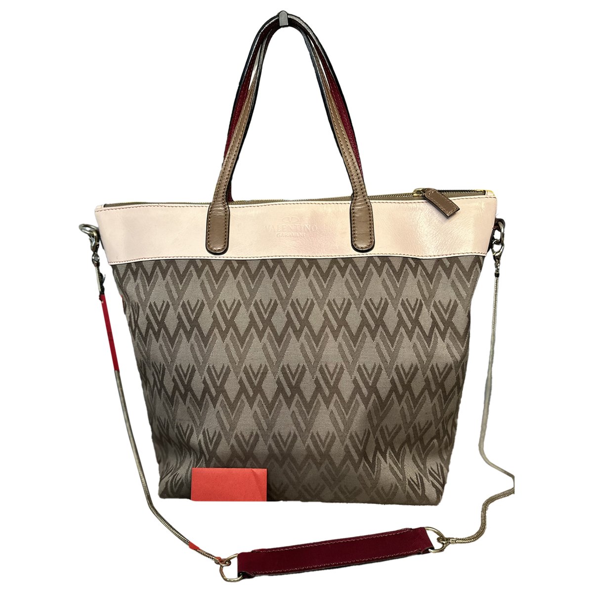 Tote VLTN leather tote