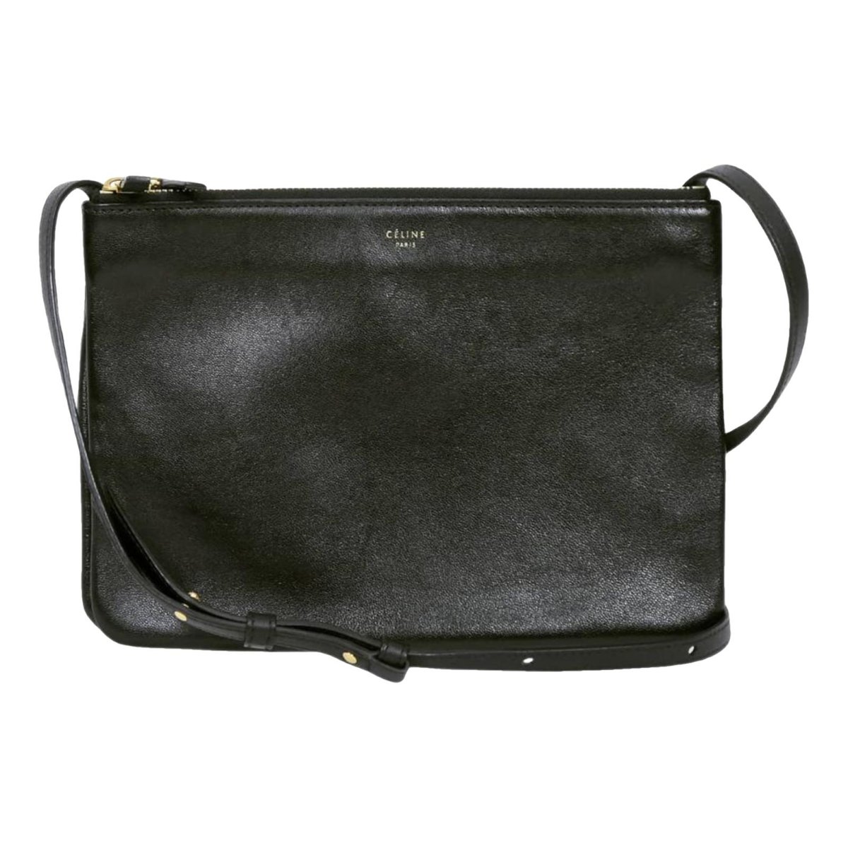 Trio leather crossbody bag