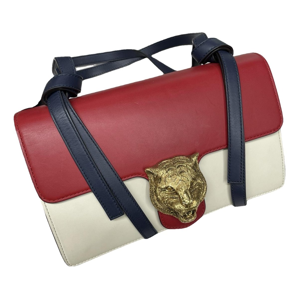 Animalier leather handbag