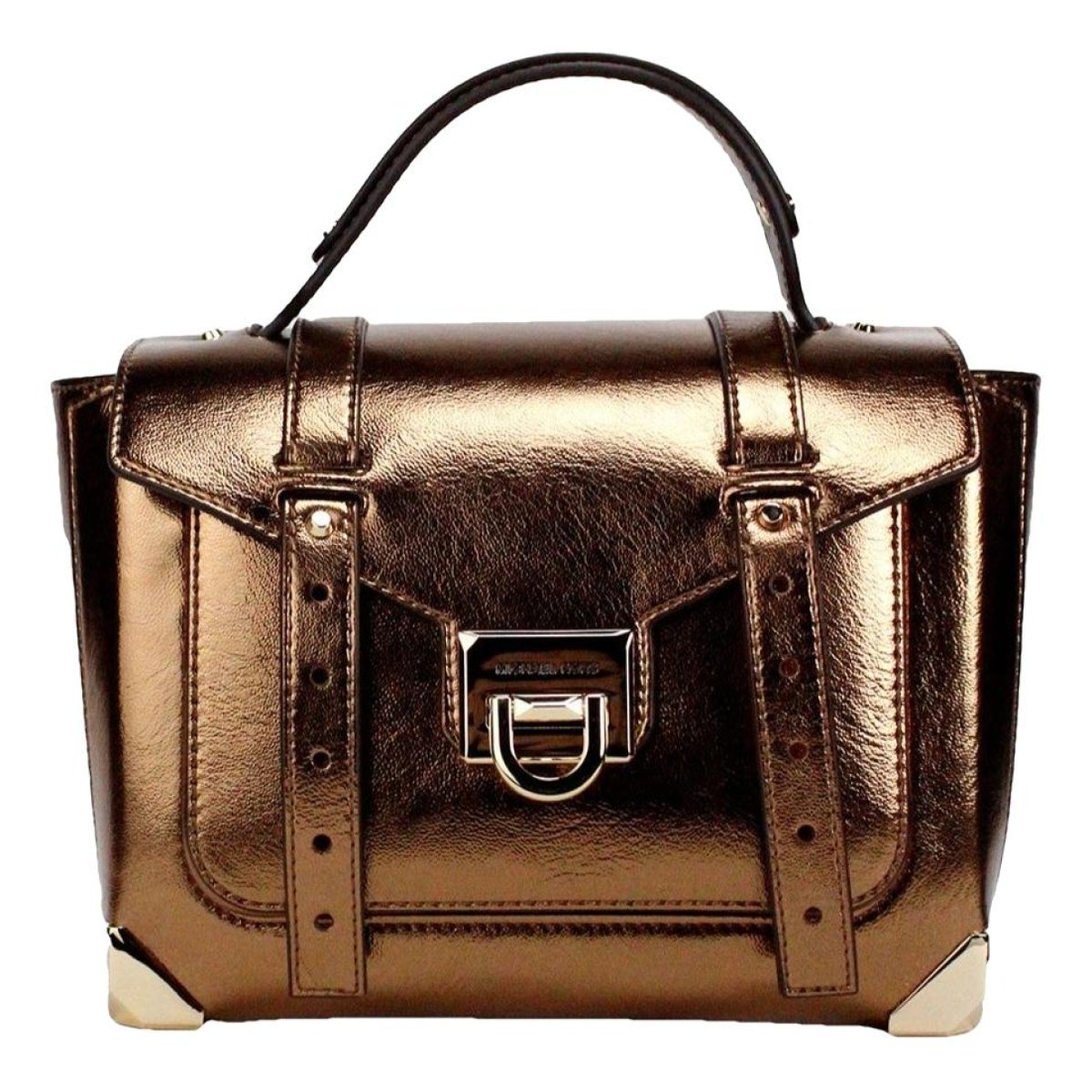 Manhattan leather satchel