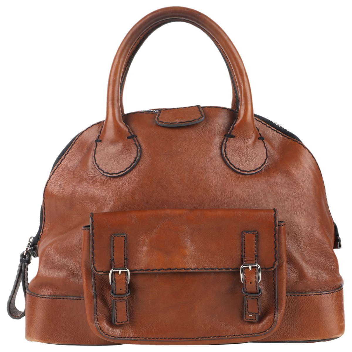 Edith leather handbag