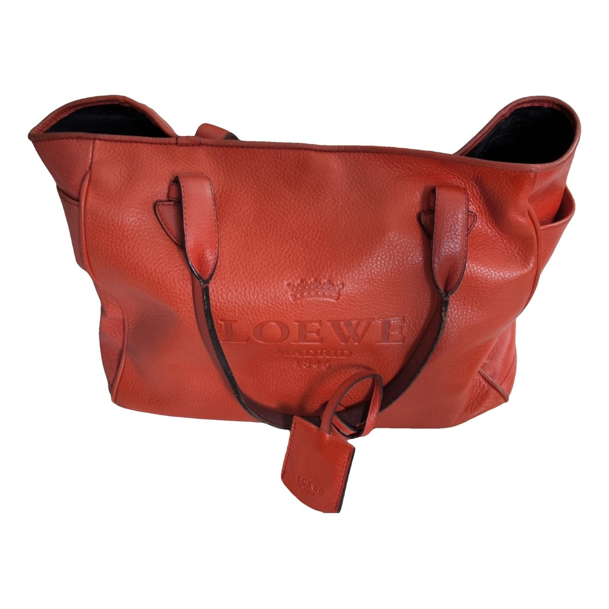 T Shopper leather handbag