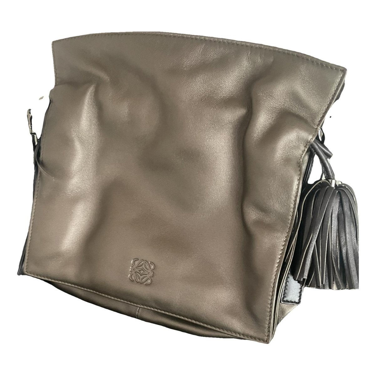 Flamenco leather handbag