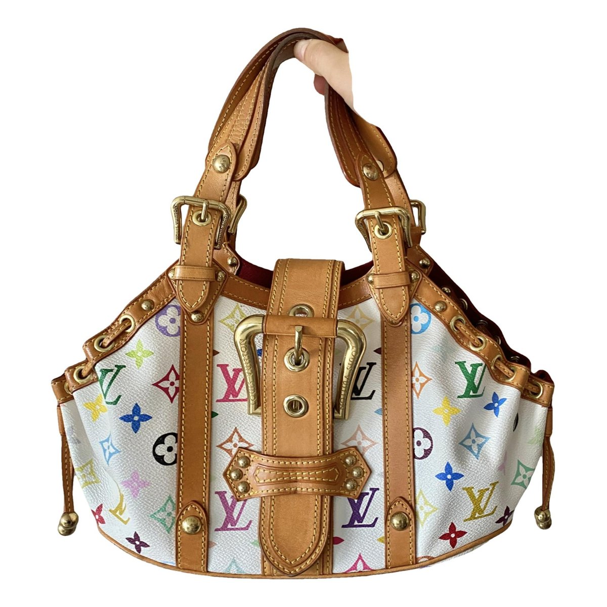 Theda leather handbag