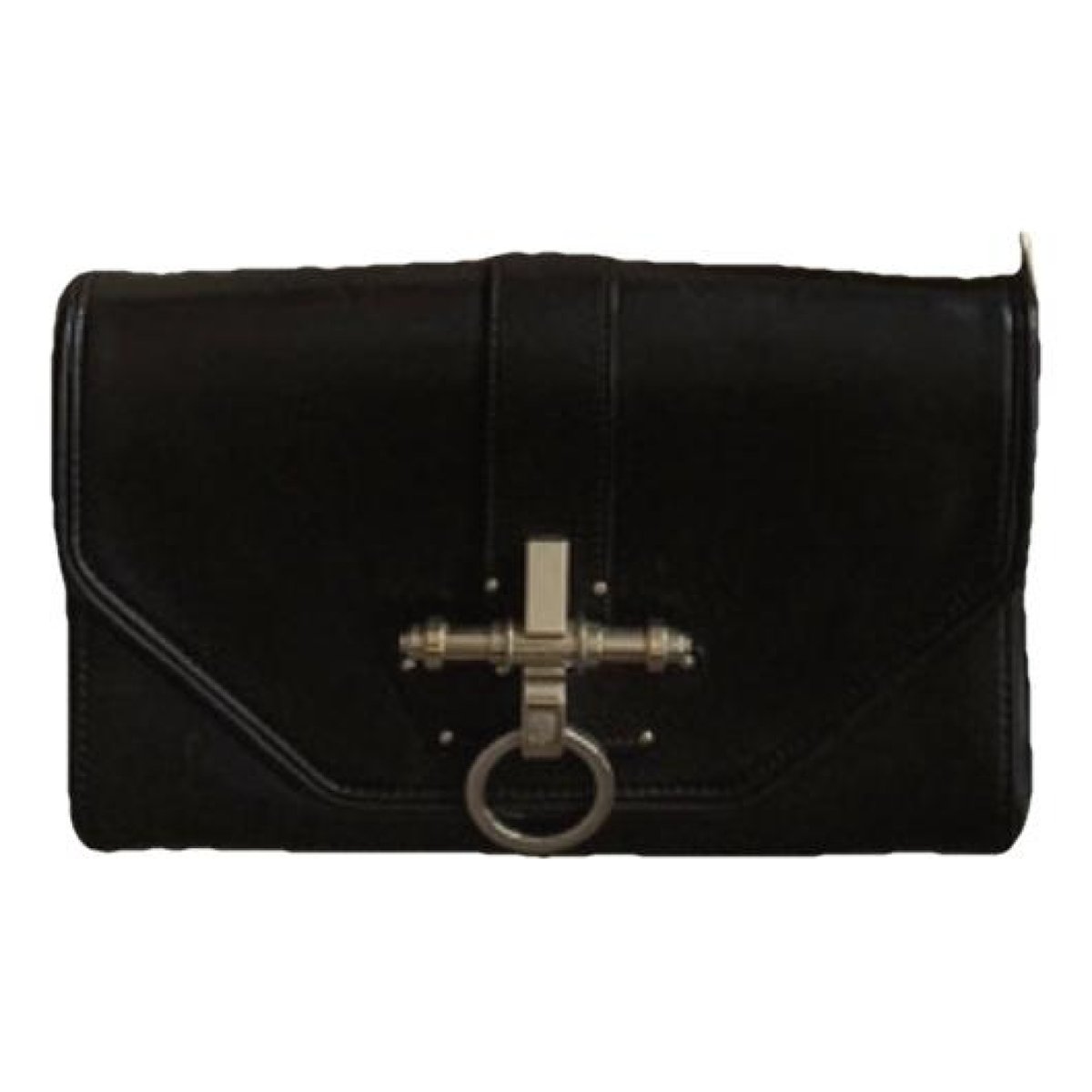 Obsedia leather clutch bag