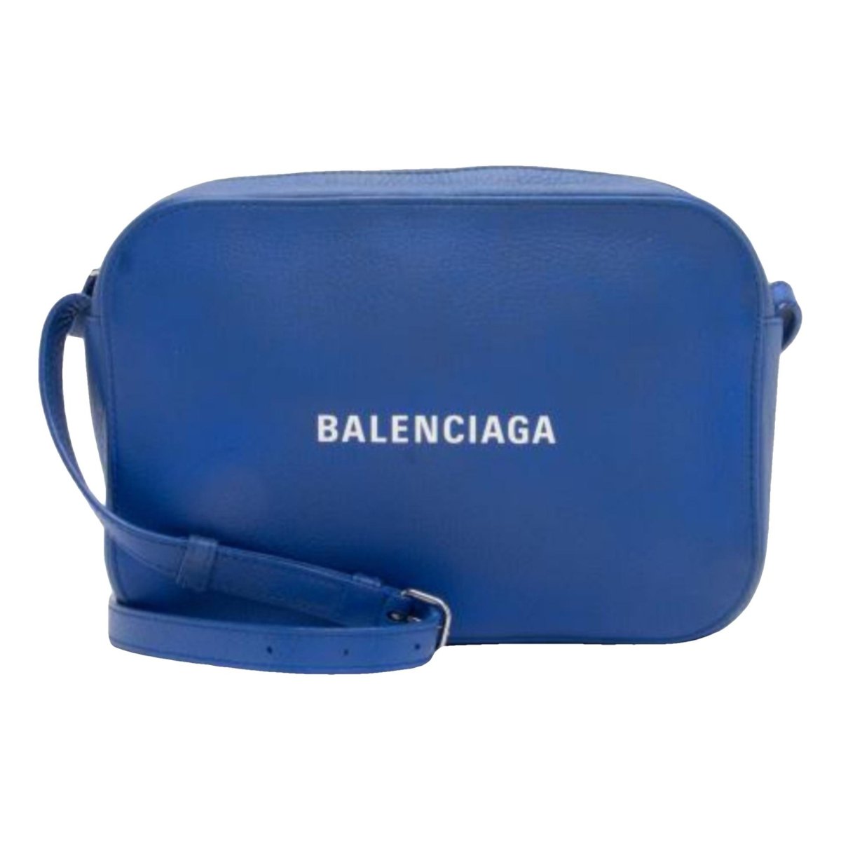 Camera leather crossbody bag