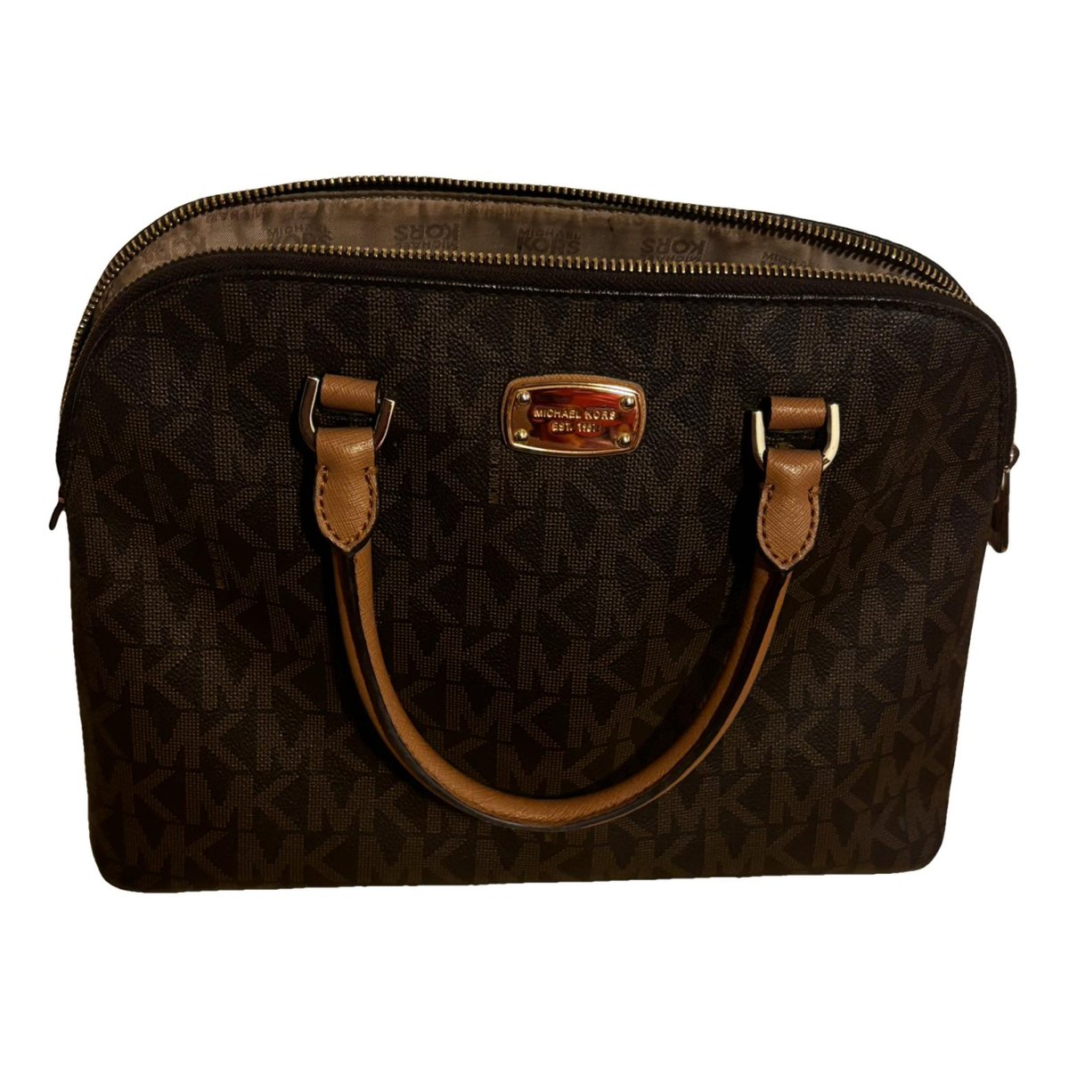 Riley leather handbag