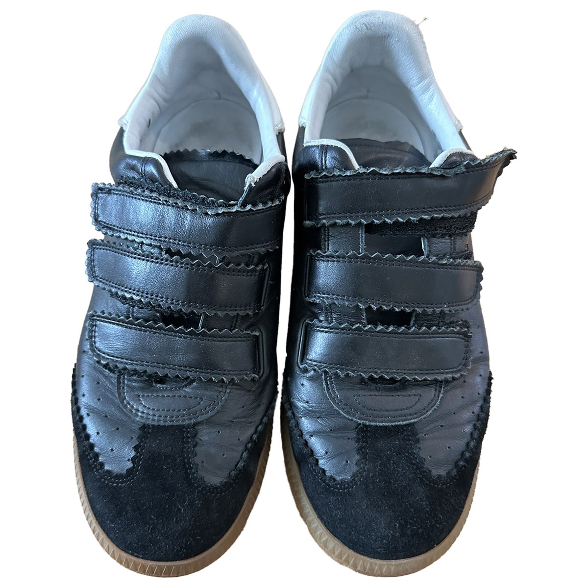 Beth leather trainers