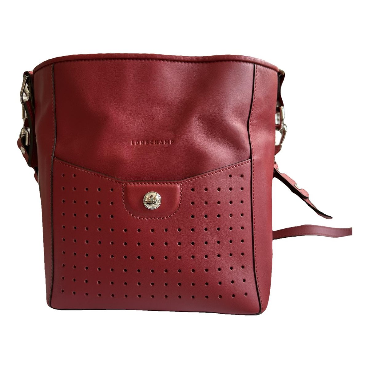 Mademoiselle leather crossbody bag