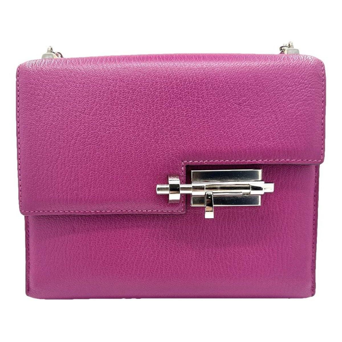 Verrou leather crossbody bag