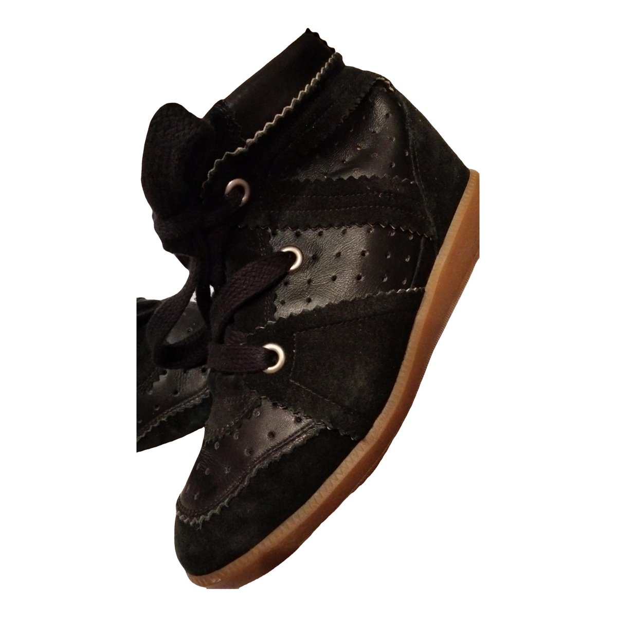 Betty leather trainers