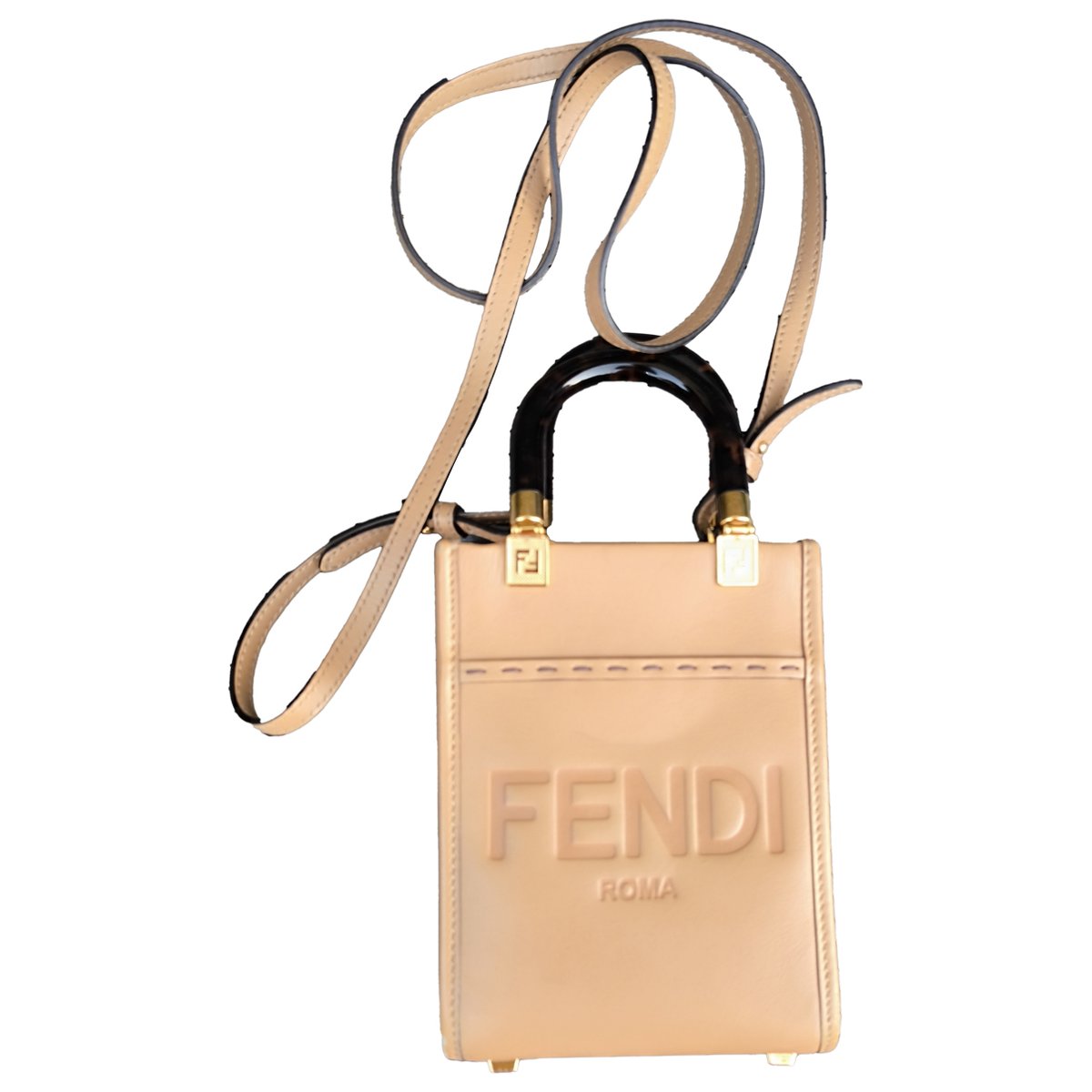 Sunshine leather tote