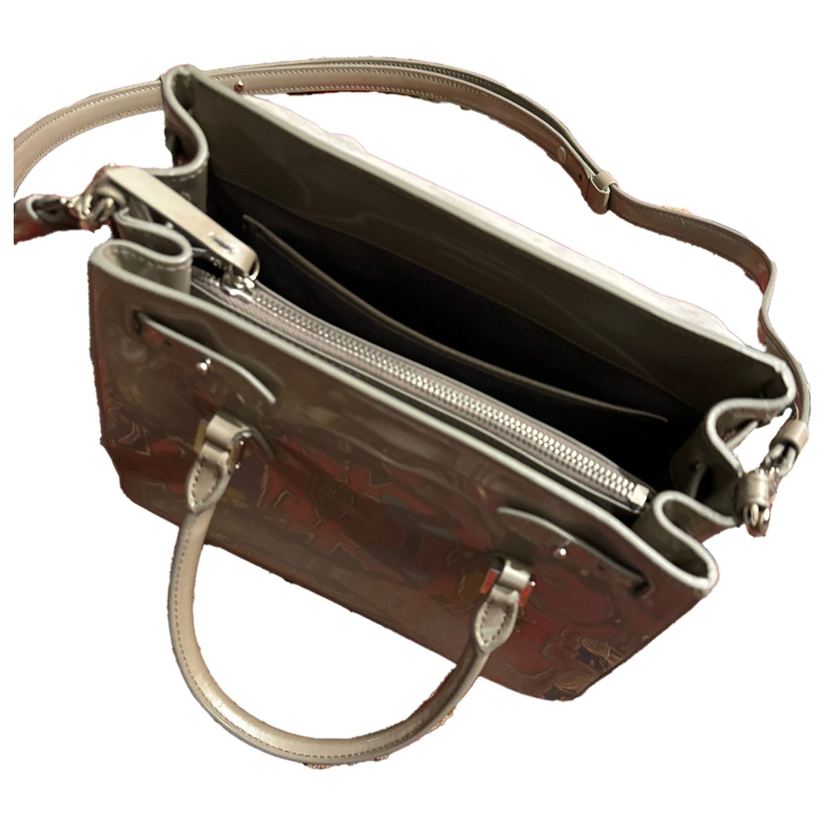 5AC patent leather handbag