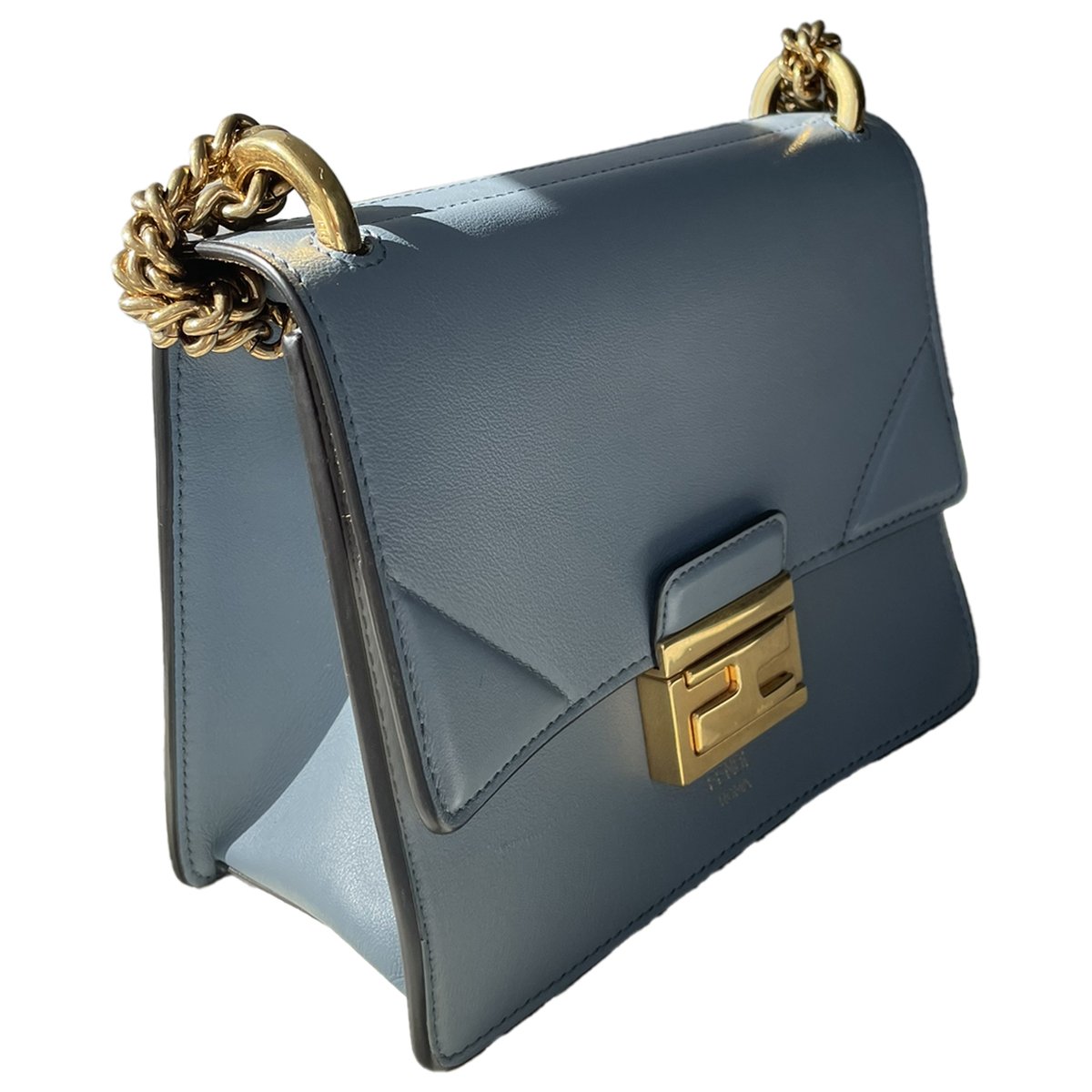 Kan U leather crossbody bag