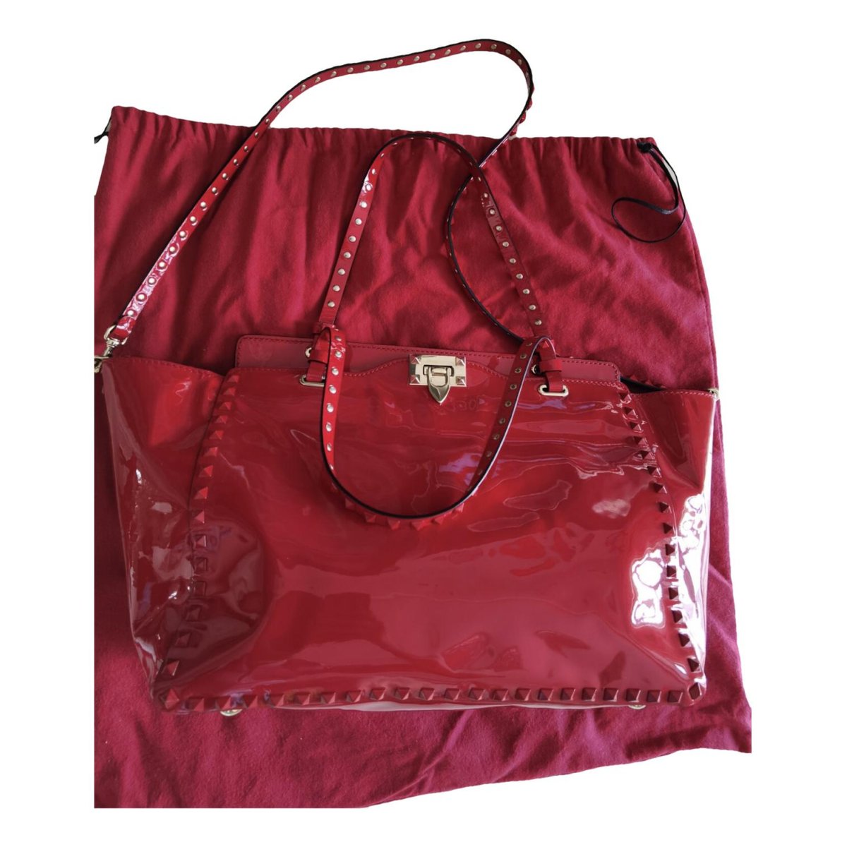 Micro Rockstud leather handbag