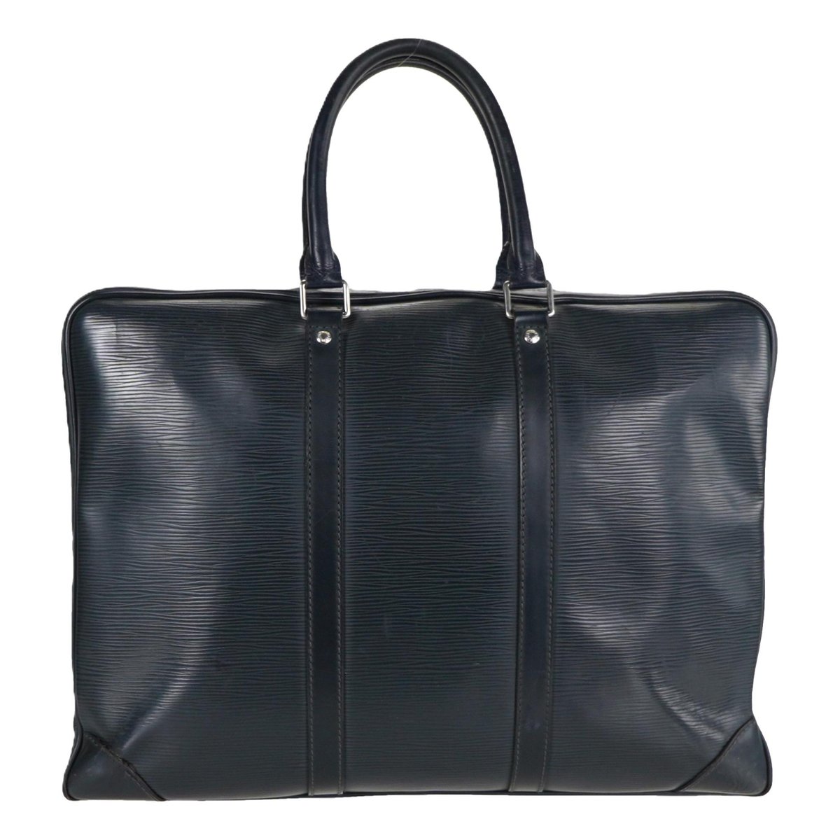 Porte Documents Voyage leather tote