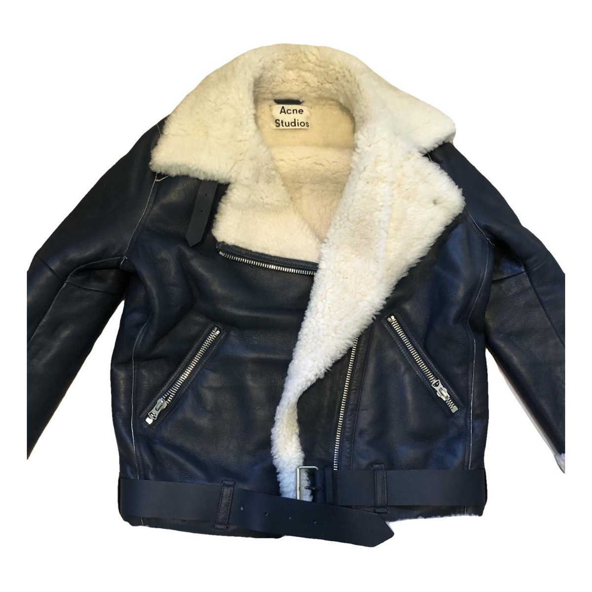 Velocite leather biker jacket