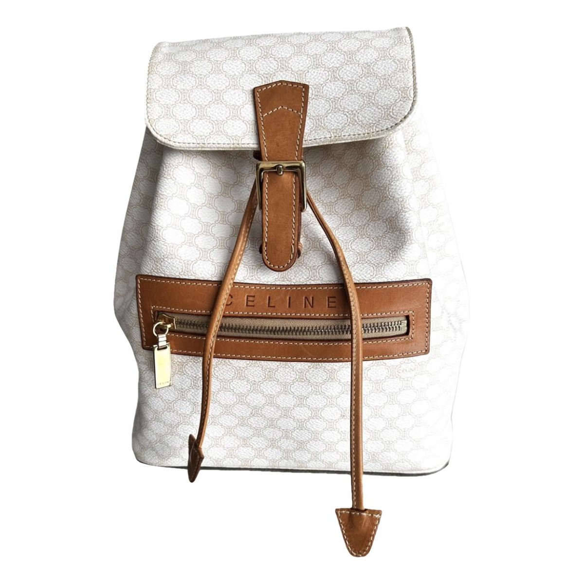 Folco leather backpack