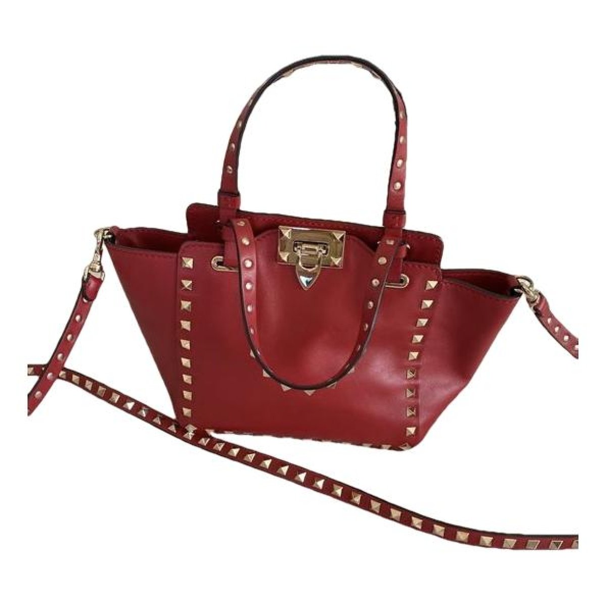 Micro Rockstud leather handbag