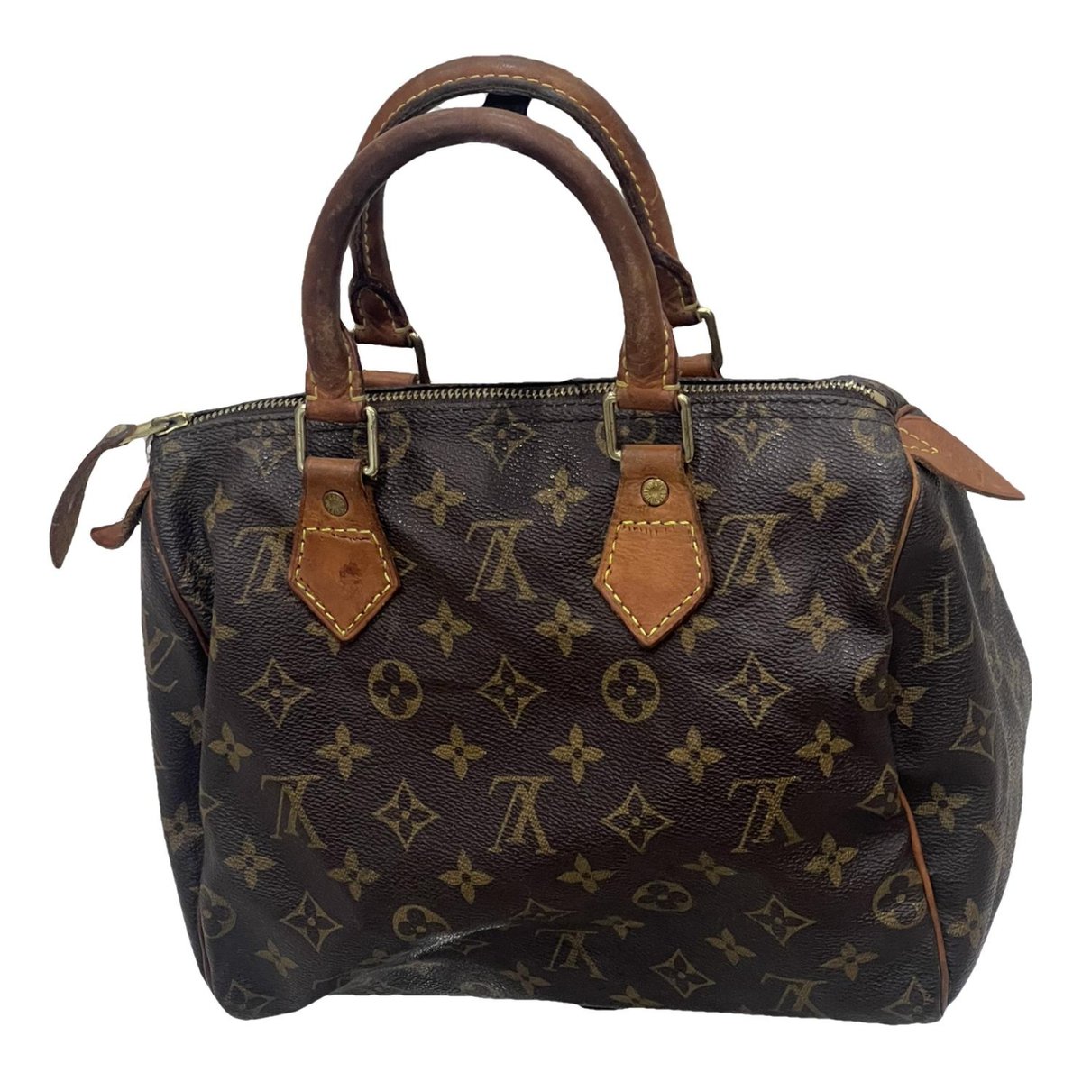 Speedy leather handbag