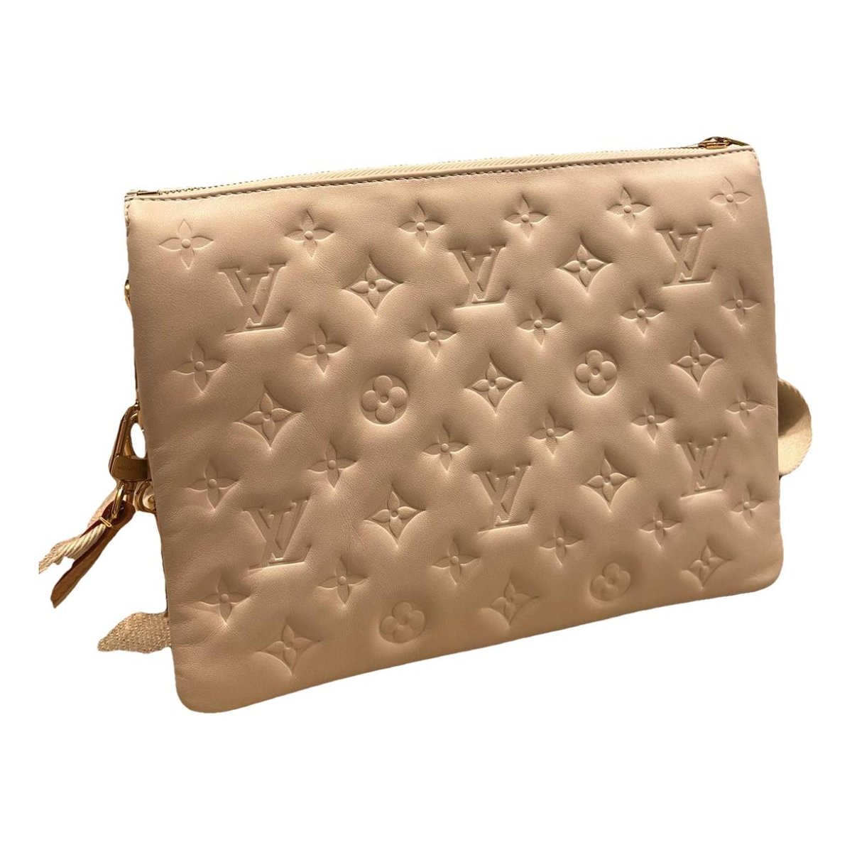 Coussin leather handbag