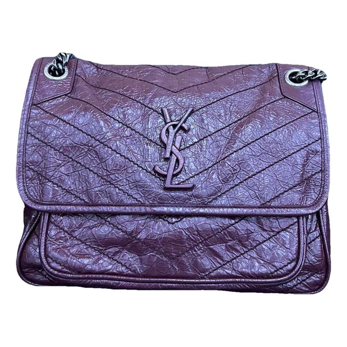 Niki leather crossbody bag