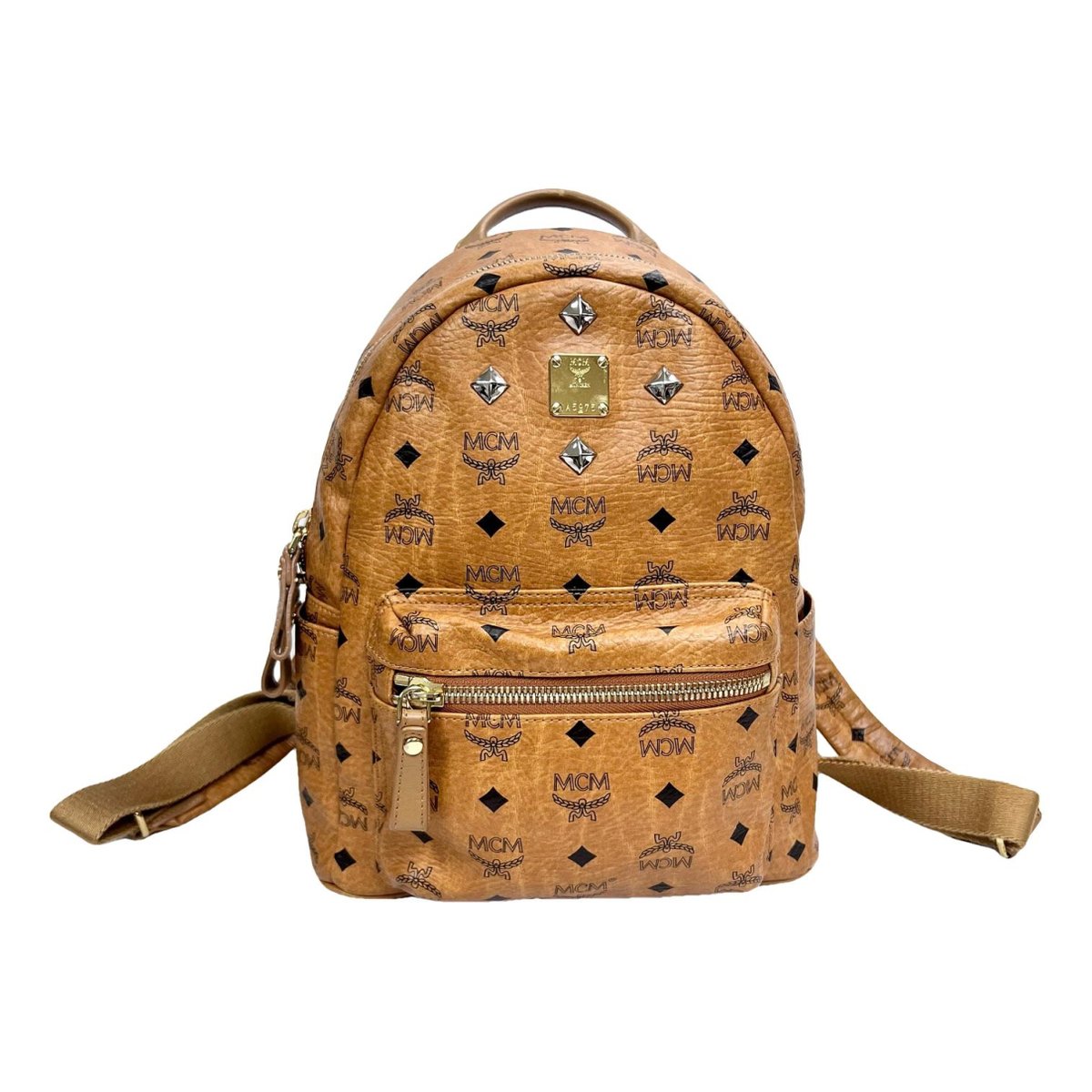 Stark leather backpack