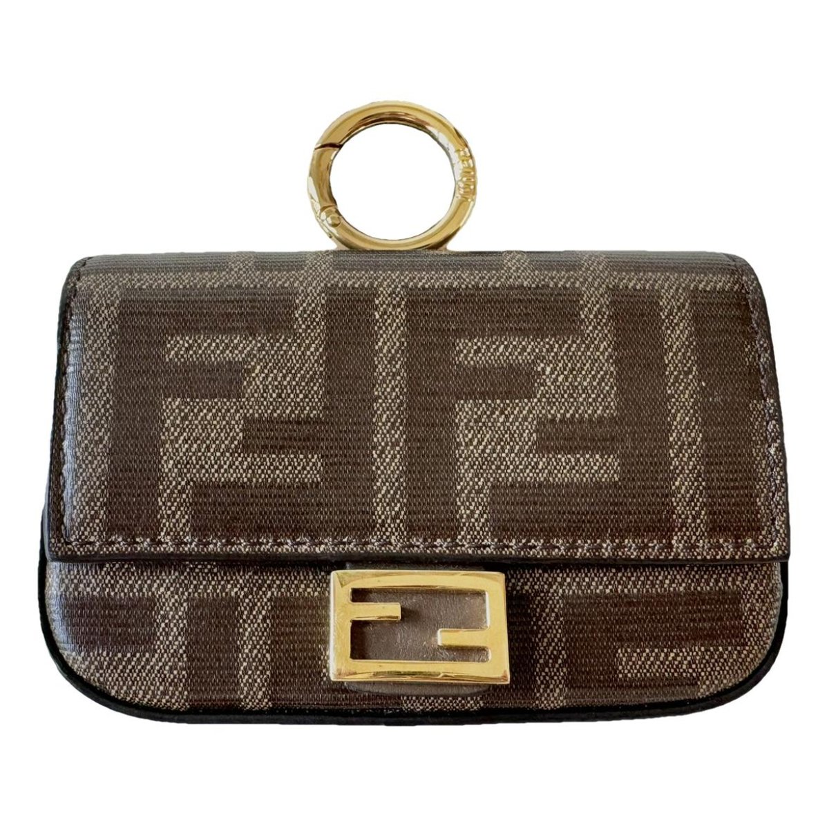 Baguette Chain leather handbag