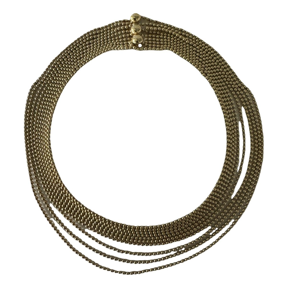 Draperie yellow gold necklace