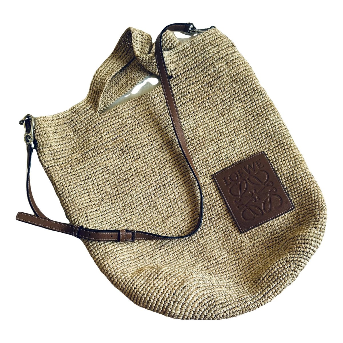 Slit crossbody bag