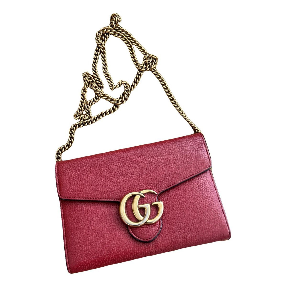 GG Marmont Chain leather crossbody bag