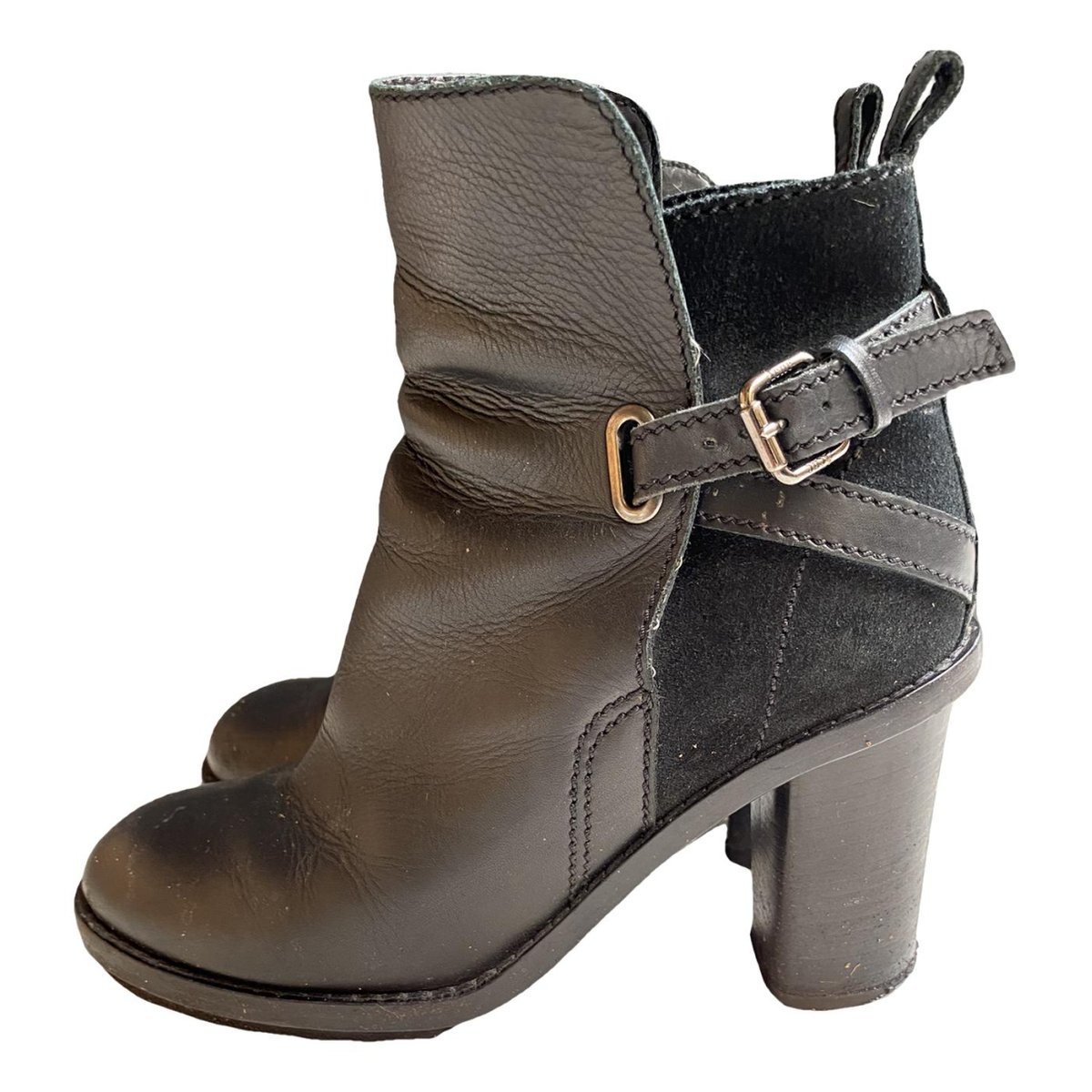 Cypress leather boots