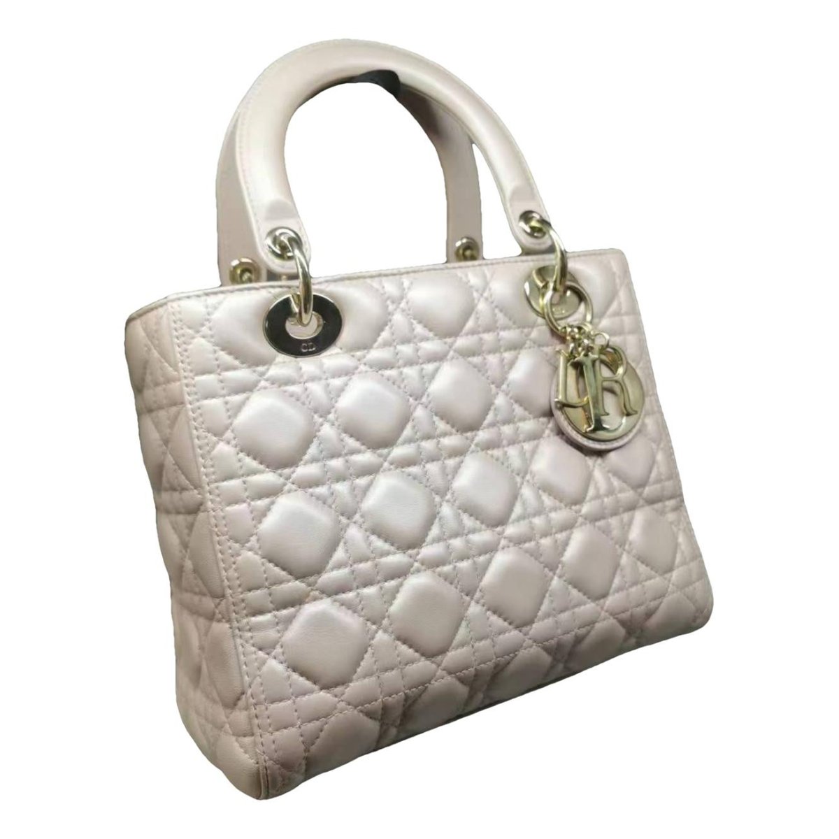 Lady Dior leather handbag