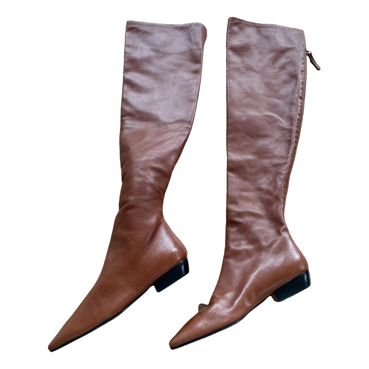 Bourgeoise leather boots
