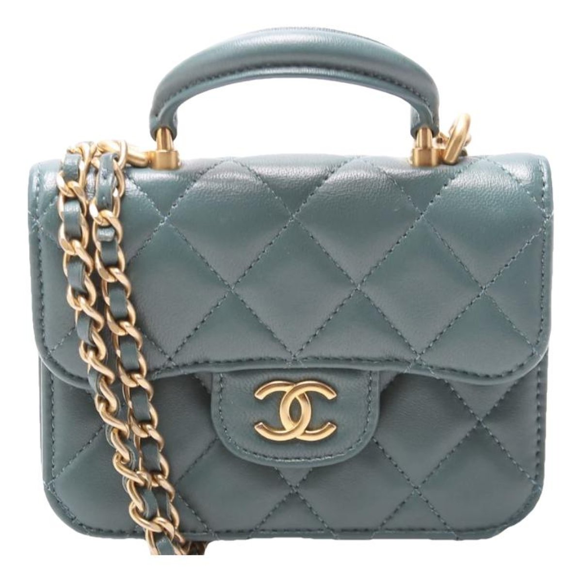 Coco Handle leather handbag