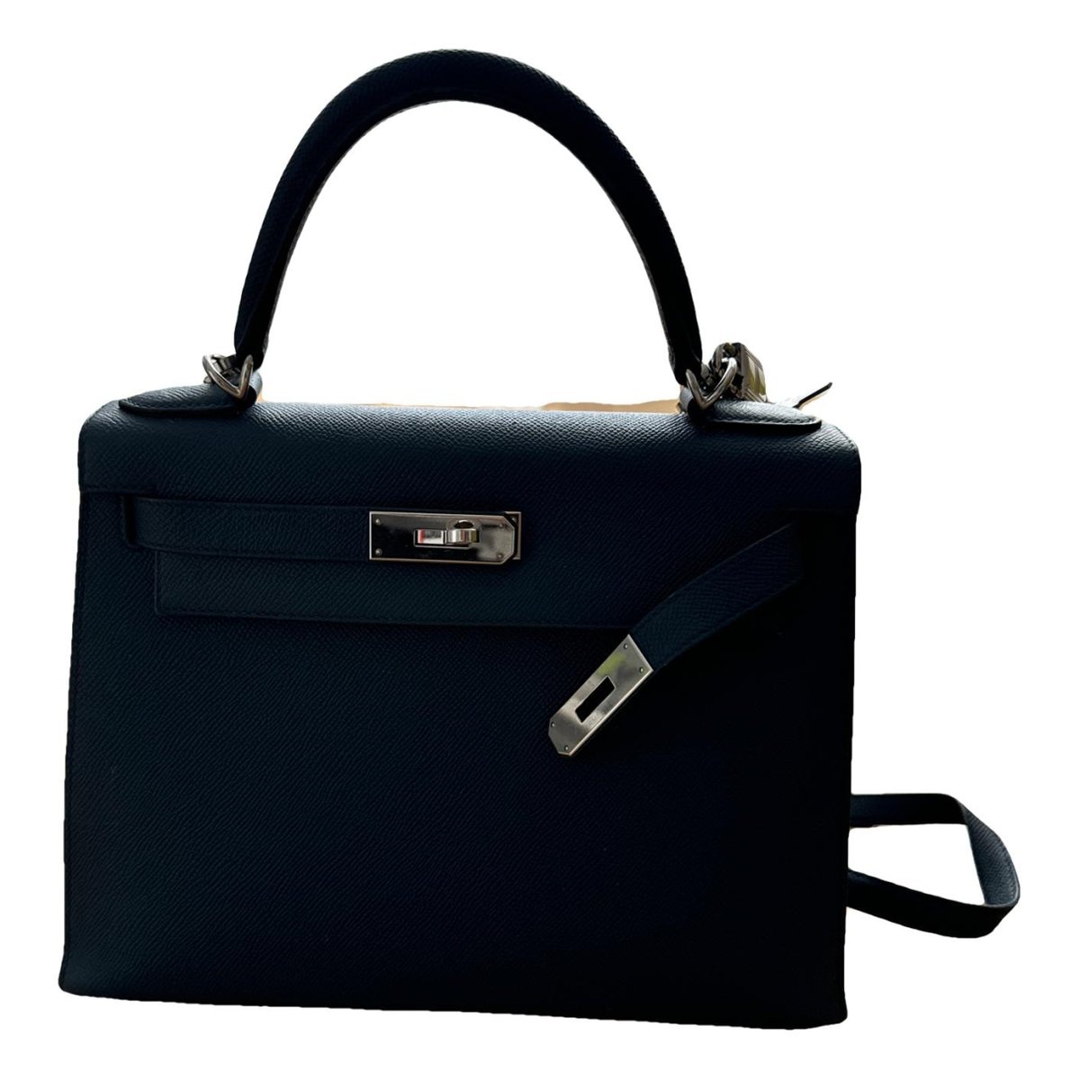 Kelly 25 leather handbag