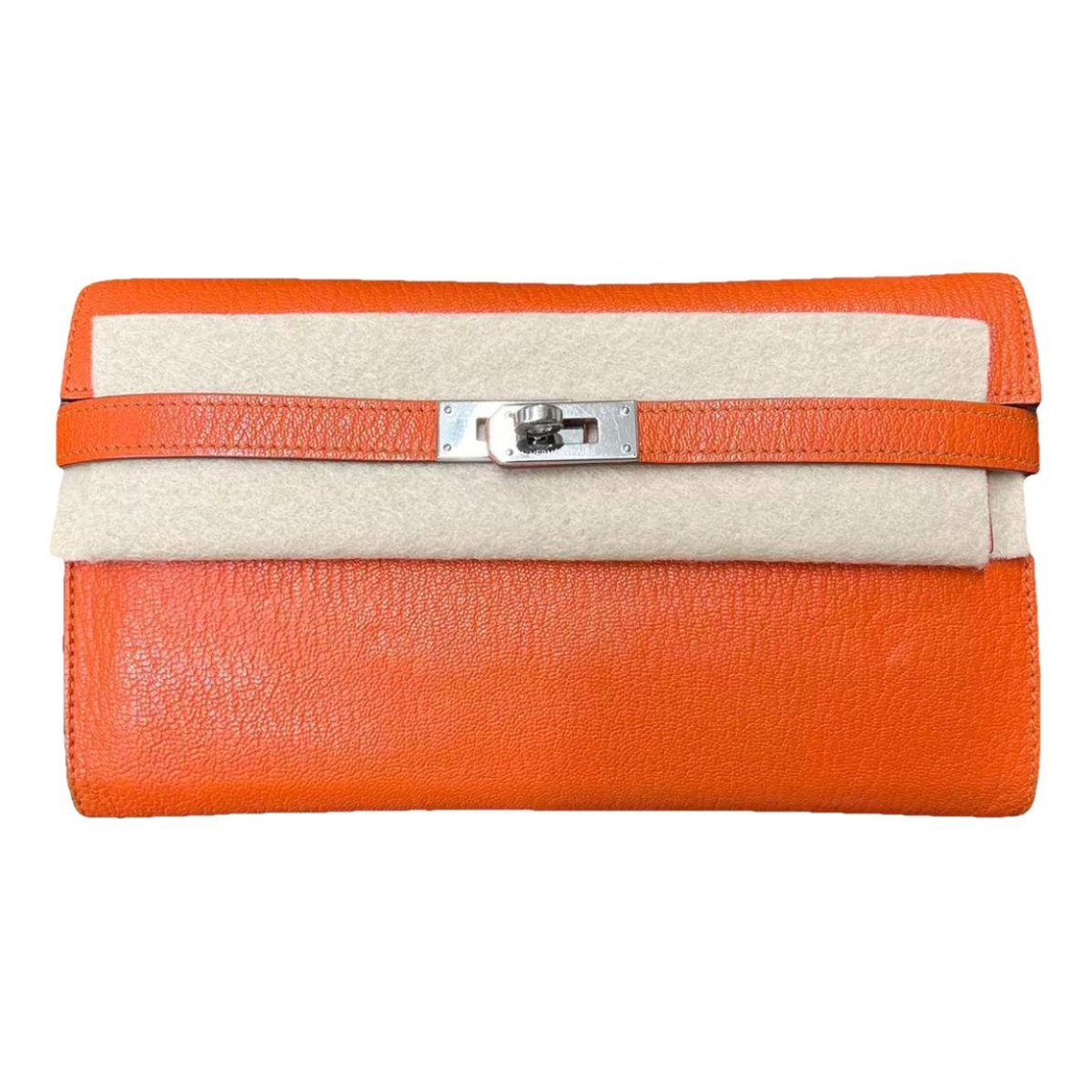 Kelly to go leather clutch bag