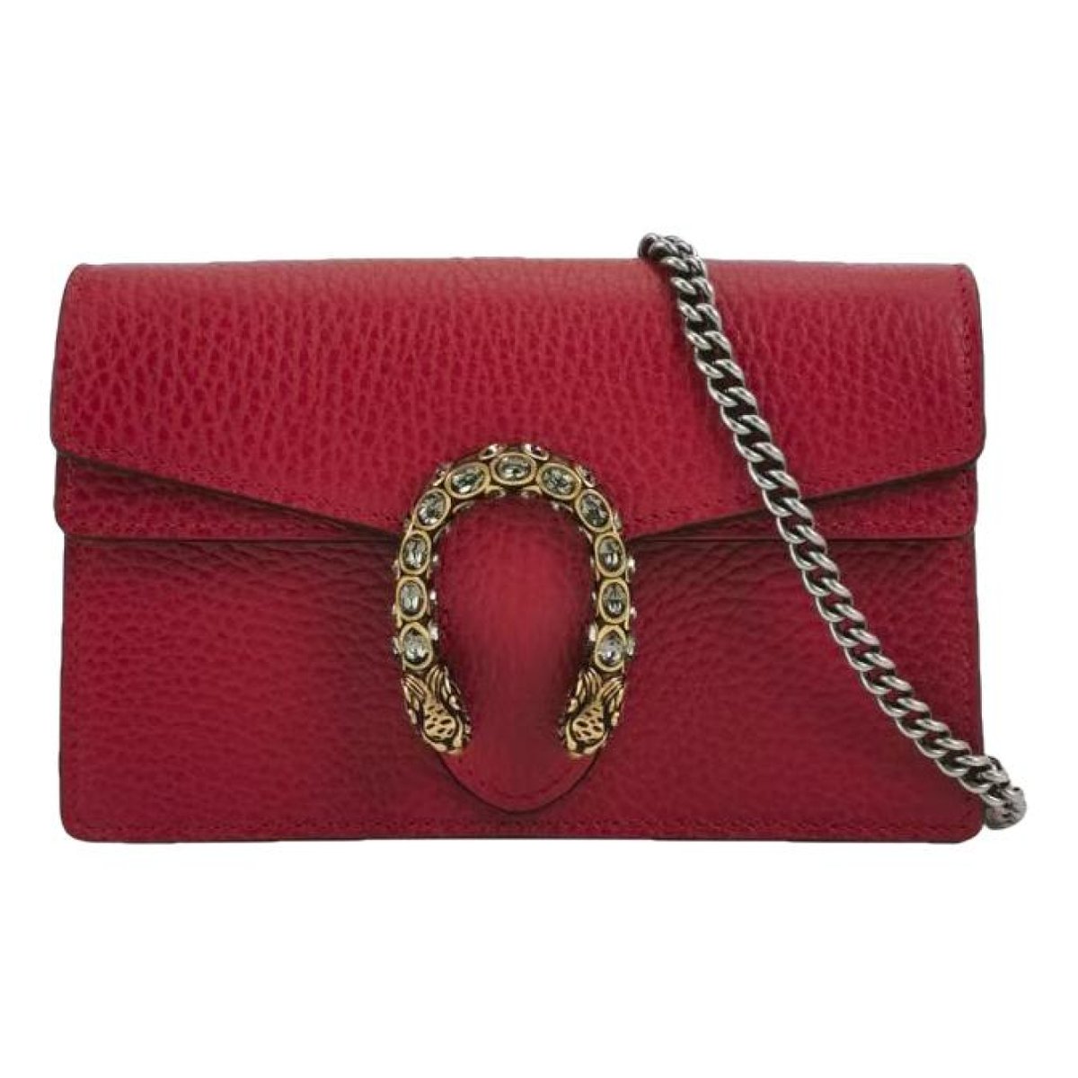 Dionysus Super Mini leather crossbody bag
