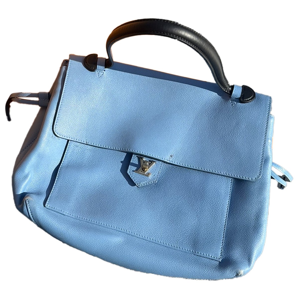 Lockme leather handbag