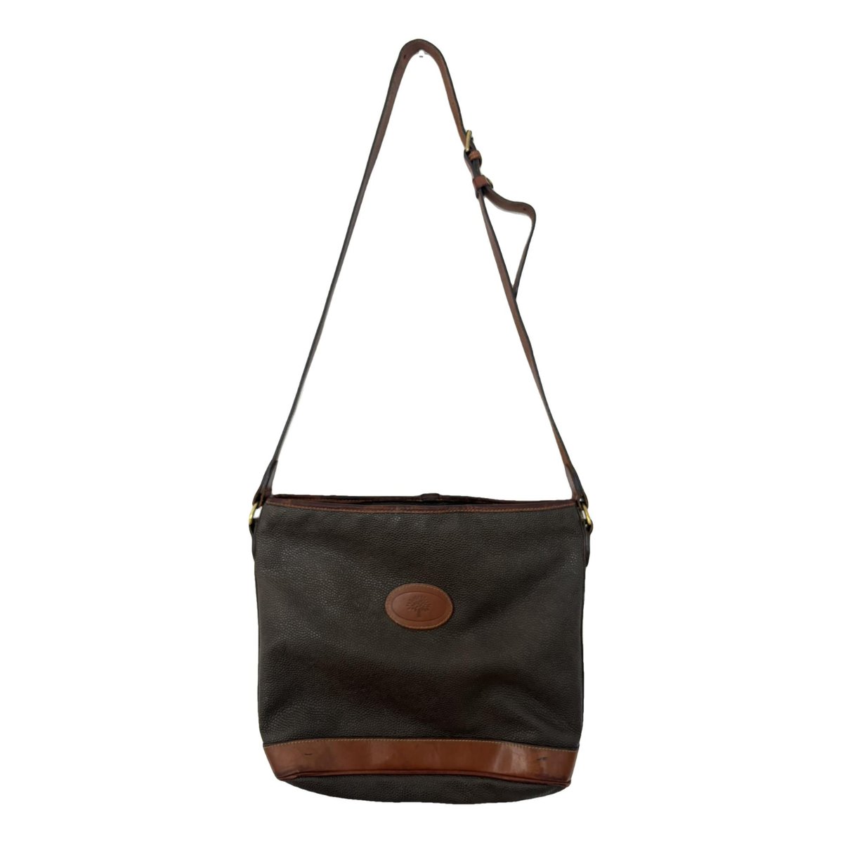 Heritage leather crossbody bag