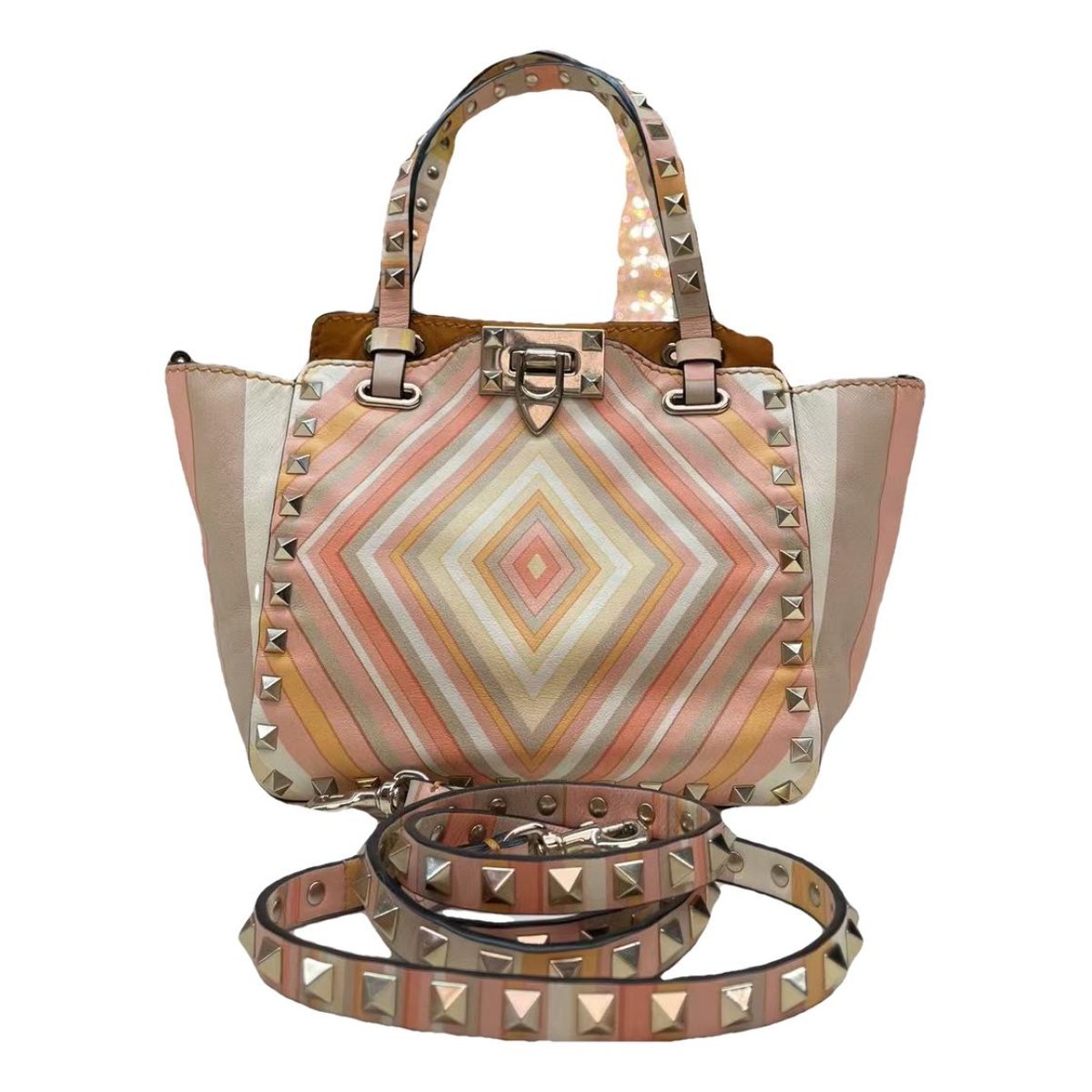 Micro Rockstud leather handbag