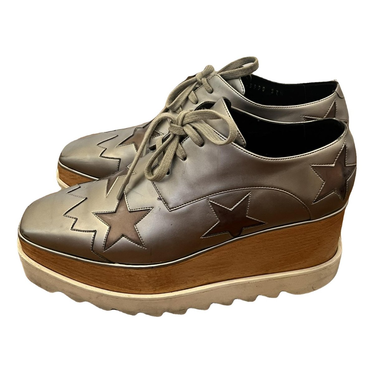 Elyse leather lace ups